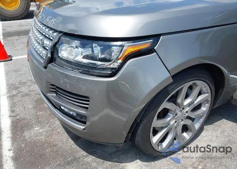 2017 Land Rover Range Rover 3.0L V6 Supercharged Hse из США, поврежденный, VIN SALGS2FV0HA372623